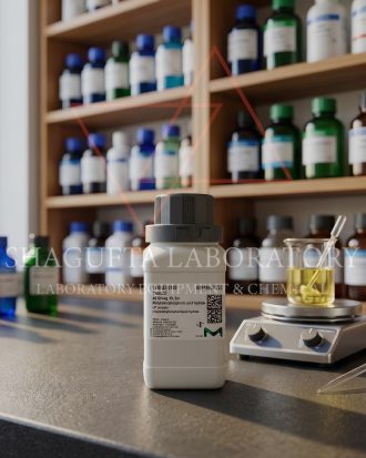 Molybdophosphoric Acid Hydrate EMSURE Merck 100g adalah bahan kimia analytical grade berkualitas tinggi untuk kebutuhan analisis laboratorium, penelitian, quality control, reagent analitik, dan aplikasi kimia profesional. Cocok digunakan untuk laboratorium pendidikan, industri, farmasi, dan institusi penelitian.
