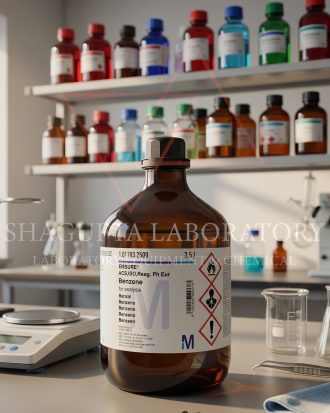 Benzene EMSURE® Merck 2.5L adalah bahan kimia laboratorium analytical grade berkualitas tinggi dengan standar ACS, ISO, dan Reag. Ph Eur. Cocok digunakan untuk analisis laboratorium, quality control, penelitian, sintesis kimia, dan kebutuhan industri profesional.