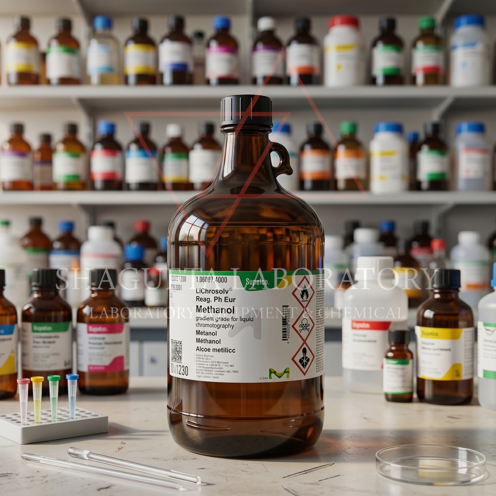 Methanol LiChrosolv Gradient Grade for Liquid Chromatography 106007 Merck Supelco 4L
