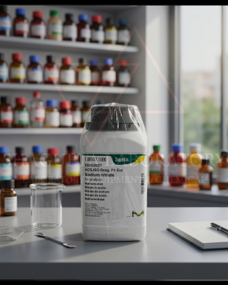 Sodium Nitrate EMSURE® Supelco merupakan bahan kimia analytical grade berkualitas tinggi untuk kebutuhan laboratorium, analisis kimia, quality control (QC), penelitian, pendidikan, dan aplikasi industri profesional dengan standar ACS, ISO, dan Reag. Ph Eur.