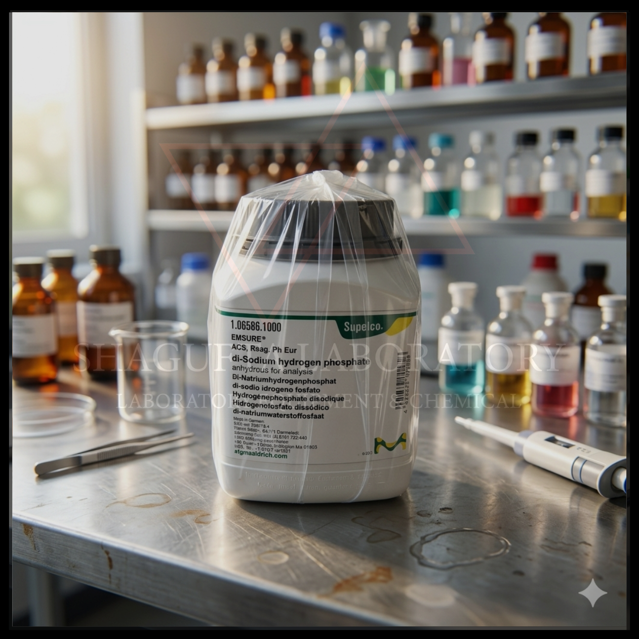 di - Sodium Hydrogen Phosphate Anhydrous 106586 MERCK 1KG ORIGINAL