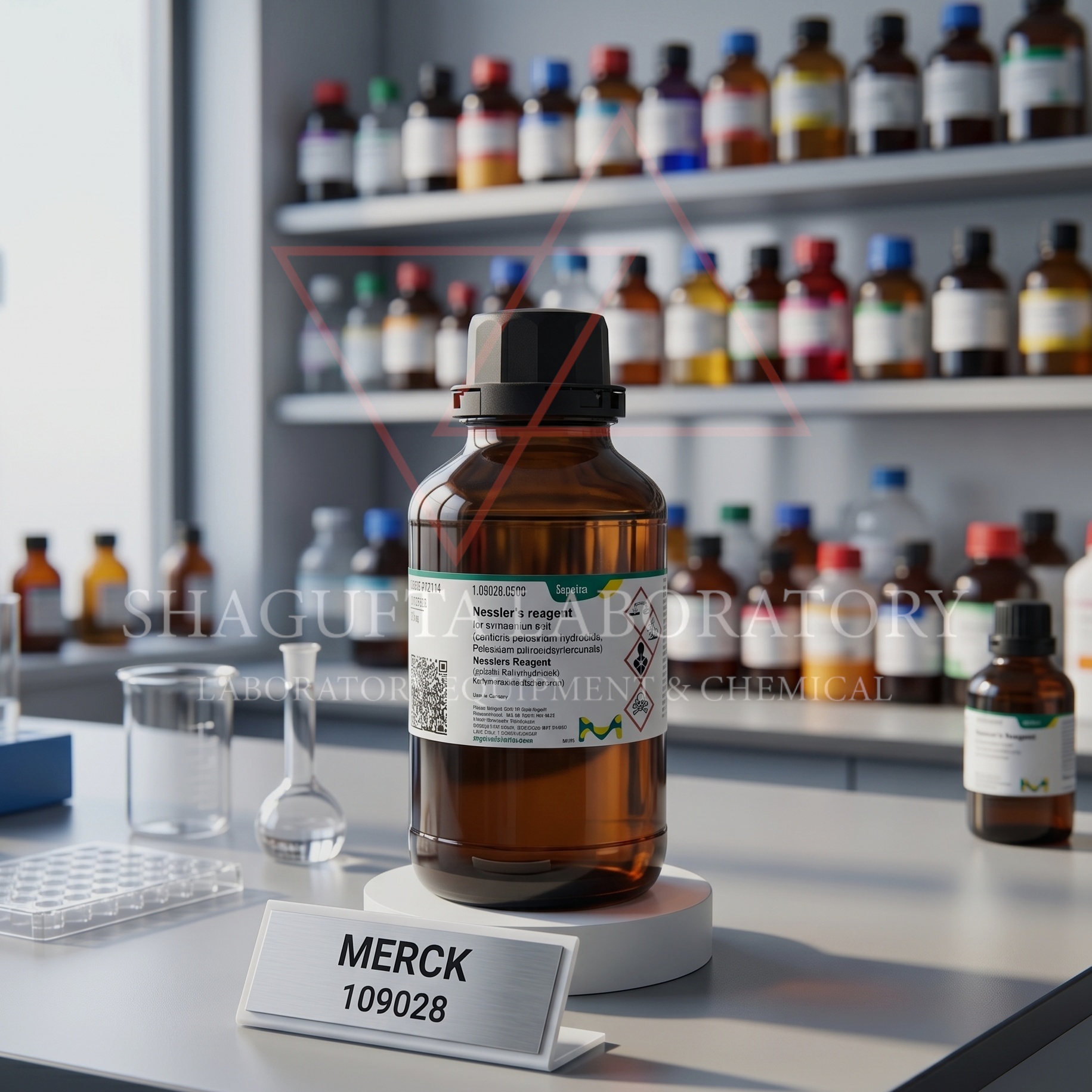 Supelco Nessler’s Reagent for Ammonium Salt 1.09028.0500 – Reagen Analisis Amonium Laboratorium
