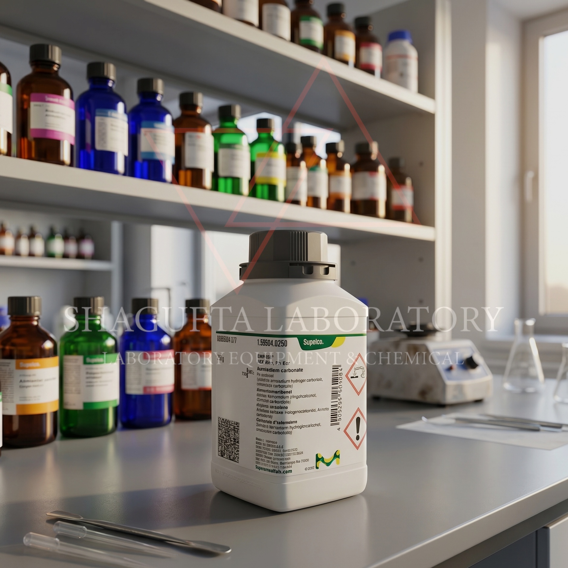Ammonium Carbonate EMSURE ACS Merck 1.59504.0250 | Reagent Grade Laboratory Chemical – Shagufta Laboratory