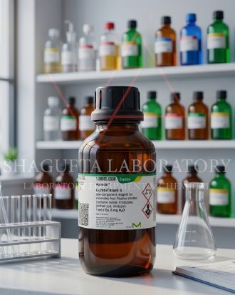 Aquastar CombiTitrant 5 Supelco kode 188005 merupakan reagen one-component untuk titrasi volumetrik Karl Fischer dengan sensitivitas sekitar 5 mg H2O/mL. Cocok digunakan untuk analisis kadar air pada laboratorium QC, farmasi, makanan, kimia, penelitian, dan industri profesional.