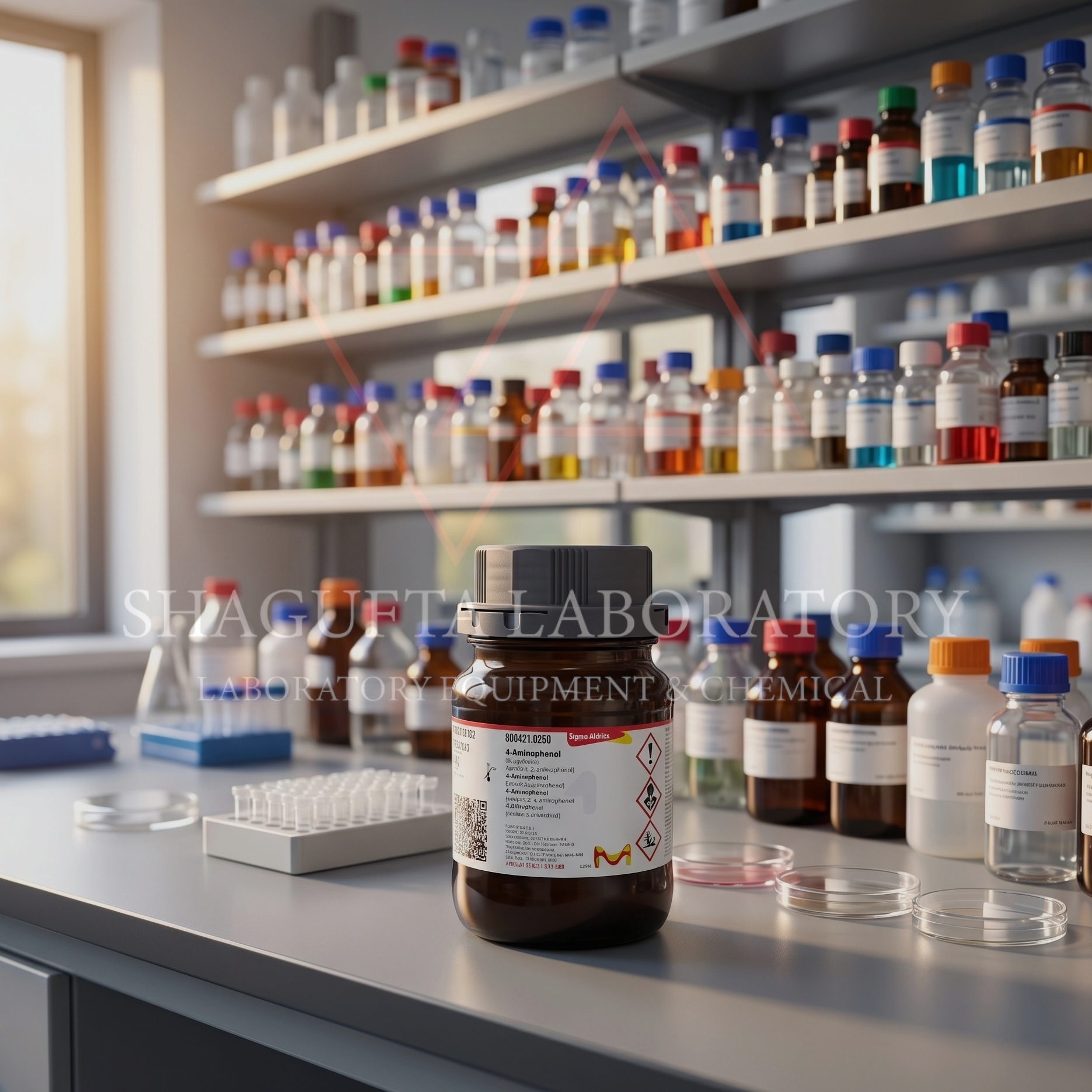 4-Aminophenol for Synthesis Sigma-Aldrich 8.00421.0250 adalah bahan kimia laboratorium berkualitas tinggi untuk kebutuhan sintesis, penelitian, quality control, dan aplikasi industri. Cocok digunakan pada laboratorium kimia, farmasi, pendidikan, dan institusi penelitian profesional dengan standar performa laboratorium terpercaya.