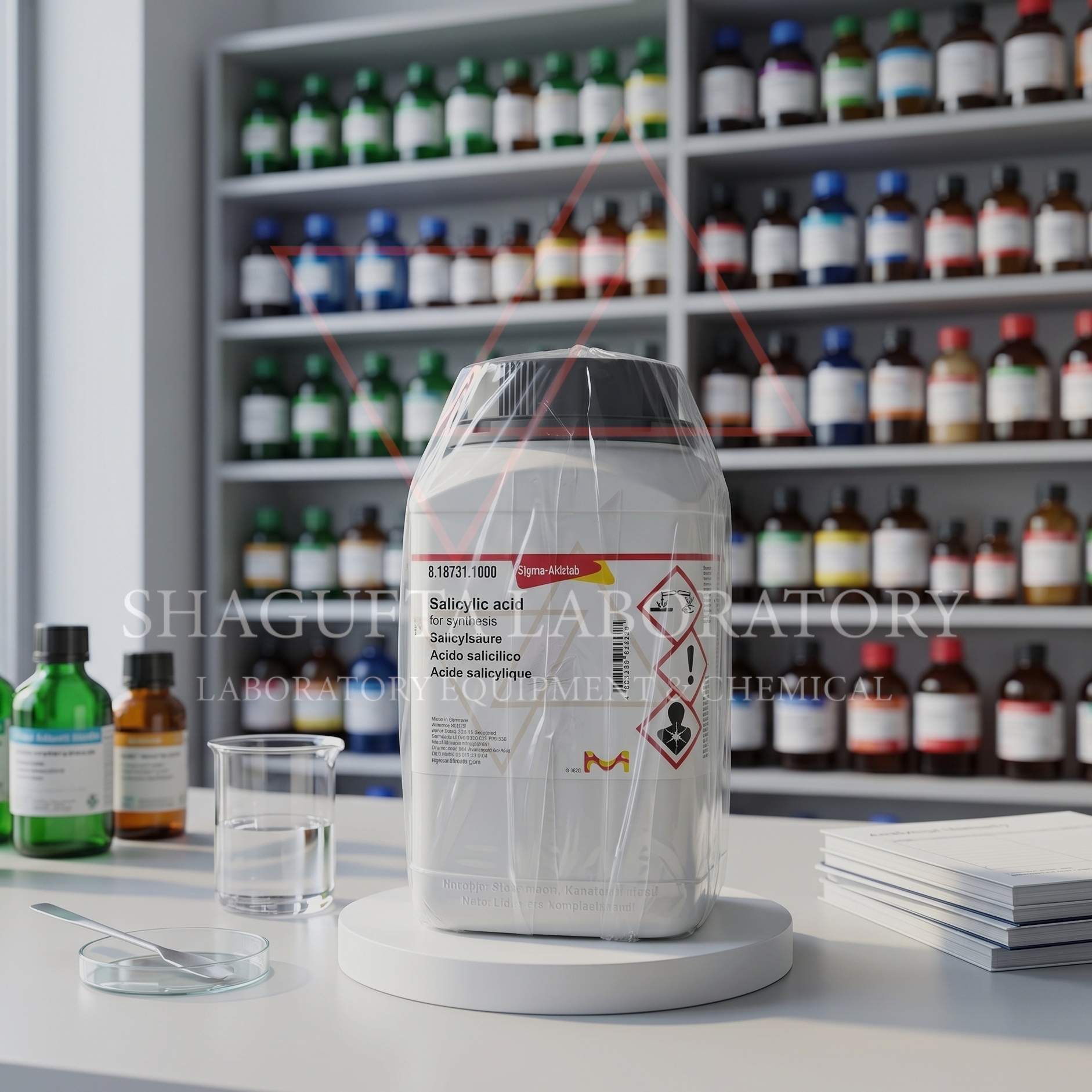 Salicylic Acid for Synthesis Sigma-Aldrich 10GR 818731 | Asam Salisilat Reagent Laboratorium (REPACK)