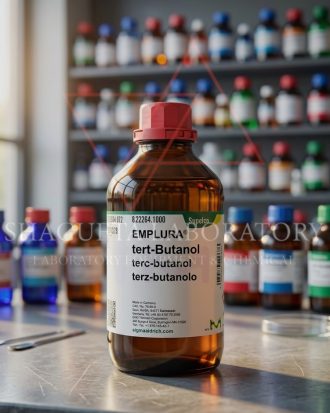 tert-Butanol EMPLURA® merupakan bahan kimia laboratorium berkualitas laboratory grade yang digunakan untuk kebutuhan sintesis, penelitian, quality control, formulasi industri, dan aplikasi laboratorium umum. Cocok untuk laboratorium kimia, institusi pendidikan, serta kebutuhan industri dan riset.