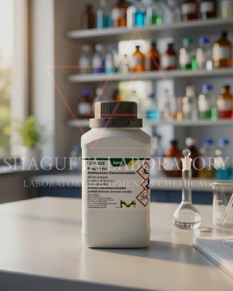 Ammonium Monovanadate GR for Analysis Reag. Ph Eur Supelco Merck 250g merupakan bahan kimia laboratorium berkualitas tinggi untuk kebutuhan analisis, penelitian, quality control, pendidikan, dan aplikasi industri. Memiliki kemurnian tinggi dan cocok digunakan sebagai reagen analitik profesional.