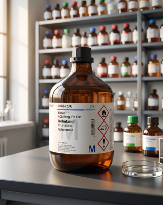 Isobutanol EMSURE® Merck 50ML – Isobutanol for Analysis ACS Reag. Ph Eur Original (REPACK)