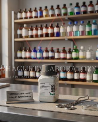 1,5-Diphenylcarbazone ACS Reag. Merck 1.03087 merupakan reagen analitik laboratorium berkualitas tinggi yang digunakan untuk analisis kimia, pengujian logam, penelitian laboratorium, dan quality control industri. Produk original Merck dengan kemurnian tinggi dan stabilitas optimal untuk kebutuhan laboratorium profesional.