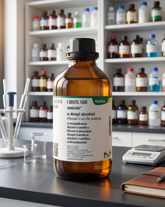 n-Amyl Alcohol EMSURE Merck 50ML – Pentan-1-ol Analytical Grade untuk Laboratorium (REPACK)