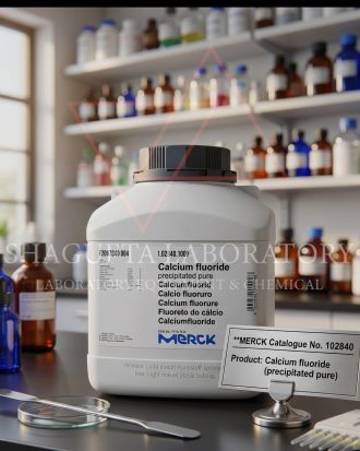 Calcium Fluoride Precipitated Pure Merck merupakan bahan kimia laboratorium berkualitas tinggi dengan kemurnian optimal untuk aplikasi analisis, penelitian, quality control, pendidikan, dan industri. Cocok digunakan pada laboratorium kimia, industri manufaktur, riset material, dan aplikasi analitik profesional.