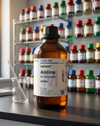 Aniline EMSURE® Merck 50ML – Aniline for Analysis Original Laboratory Grade (REPACK)
