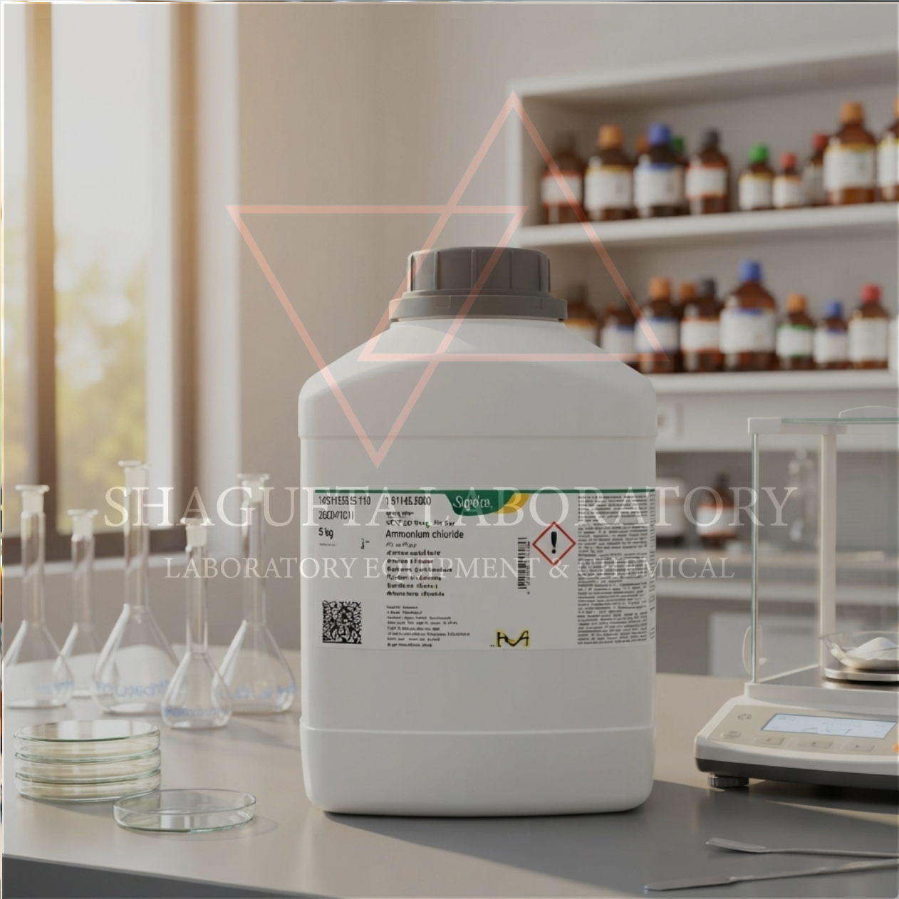 Ammonium Chloride EMSURE® Merck 101145 5kg – ACS ISO Reag Ph Eur Analytical Grade