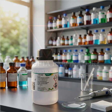 COBALT STANDARD SOLUTION 500 mL 119785 | Larutan Standar Kobalt untuk AAS, ICP, ICP-OES, ICP-MS | SHAGUFTA LABORATORY