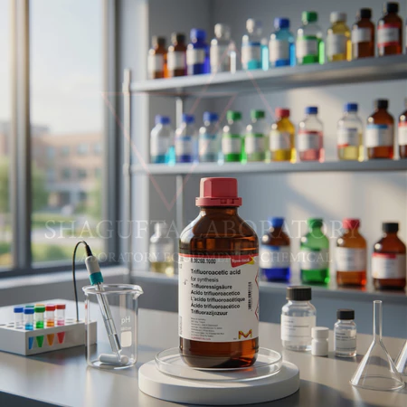 TRIFLUOROACETIC ACID 1L 808260 | SHAGUFTA LABORATORY | Reagen Kimia untuk Sintesis Organik, HPLC & Penelitian