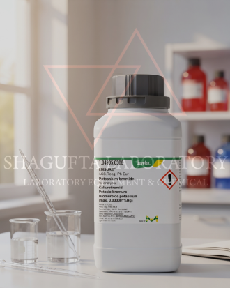 Potassium Bromide 25GR Katalog 104905 – Kalium Bromida / KBr Laboratory Grade | SHAGUFTA LABORATORY (REPACK)