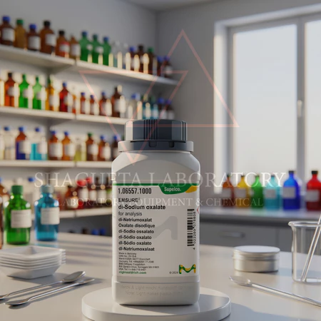 Merck di-Sodium Oxalate 106557 1KG Grade for Analysis EMSURE® – di-Sodium Oxalate / Disodium Oxalate / Natrium Oksalat / Oxalic Acid Sodium Salt / Na₂C₂O₄