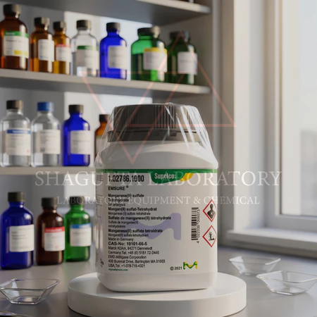 Manganese(II) Sulfate Tetrahydrate 1KG 102786 – Mangan(II) Sulfat Tetrahidrat Grade Laboratorium | SHAGUFTA LABORATORY