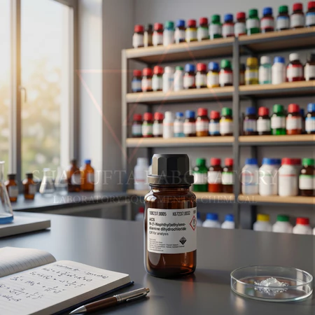 Merck 106237 N-(1-Naphthyl)ethylenediamine Dihydrochloride 5GR EMSURE® ACS – N-(1-Naphthyl)ethylenediamine Dihydrochloride / NEDA / N-(α-Naphthyl)ethylenediamine Dihydrochloride / C₁₂H₁₆N₂·2HCl