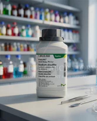 SODIUM DISULFITE (SODIUM METABISULFITE) 500GR MERCK 106528 / SODIUM METABISULFIT PRO ANALIS / Na2S2O5 KEMASAN ORIGINAL